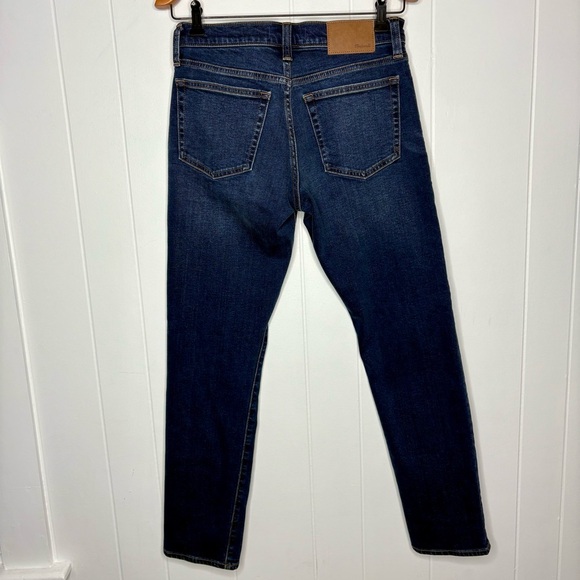 Madewell Men's Authentic Flex Denim Slim Fit Blue Jeans Size 28X30 MSRP $138 - Picture 5 of 9